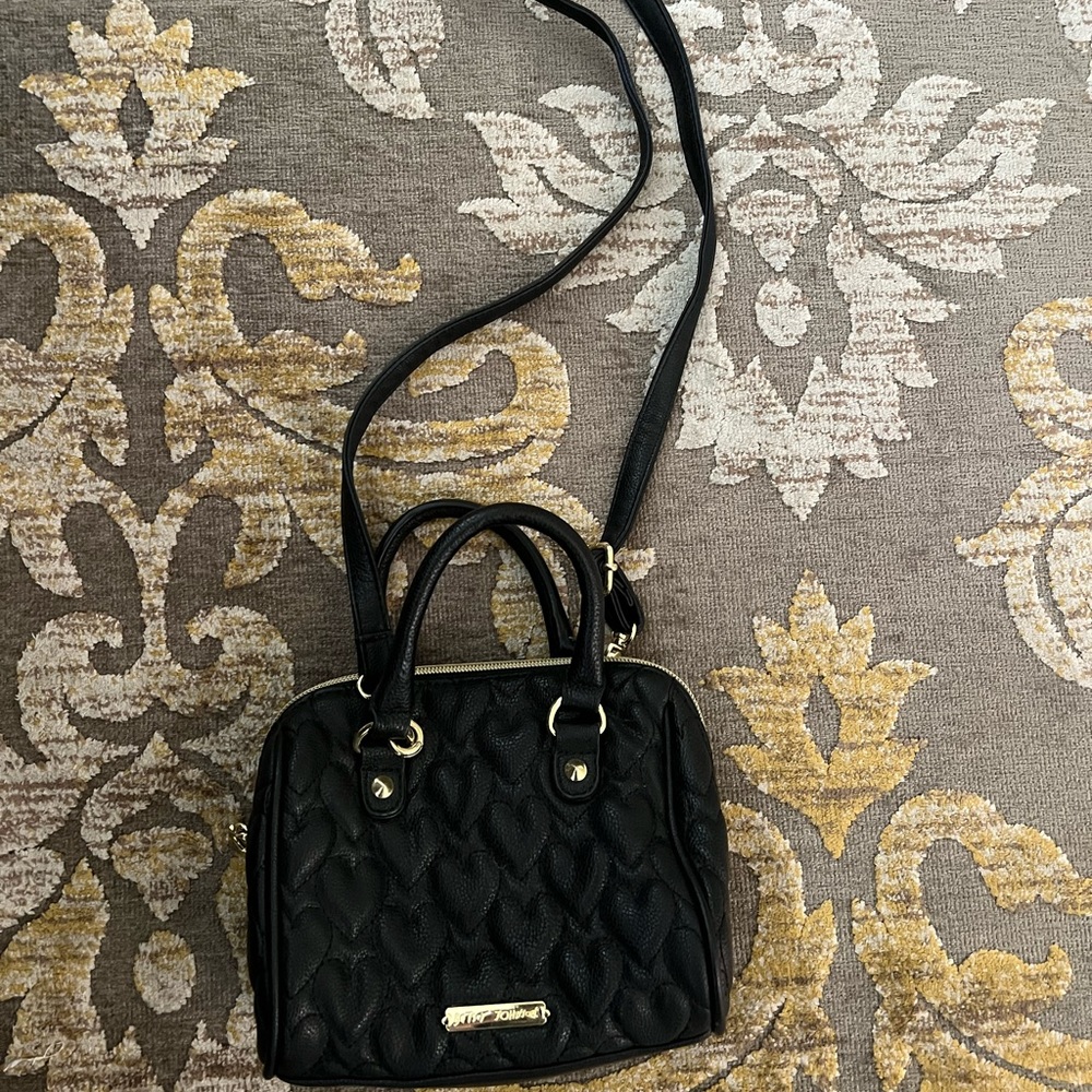 Betsey Johnson hand bag and crossbody